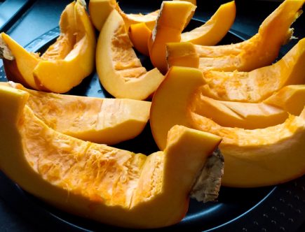 slices pumpkin