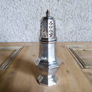 Featured image silver plated sugar shaker by a Hopeful Home Webshop.